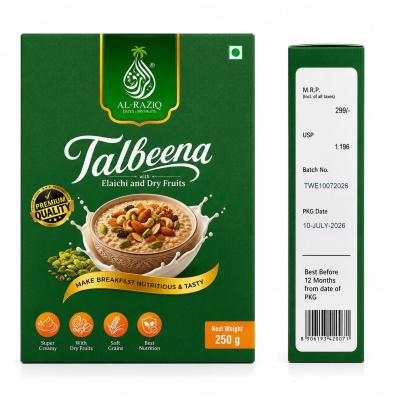 RAZIQ TALBEENA ELAICHI FLAVOUR - 250g